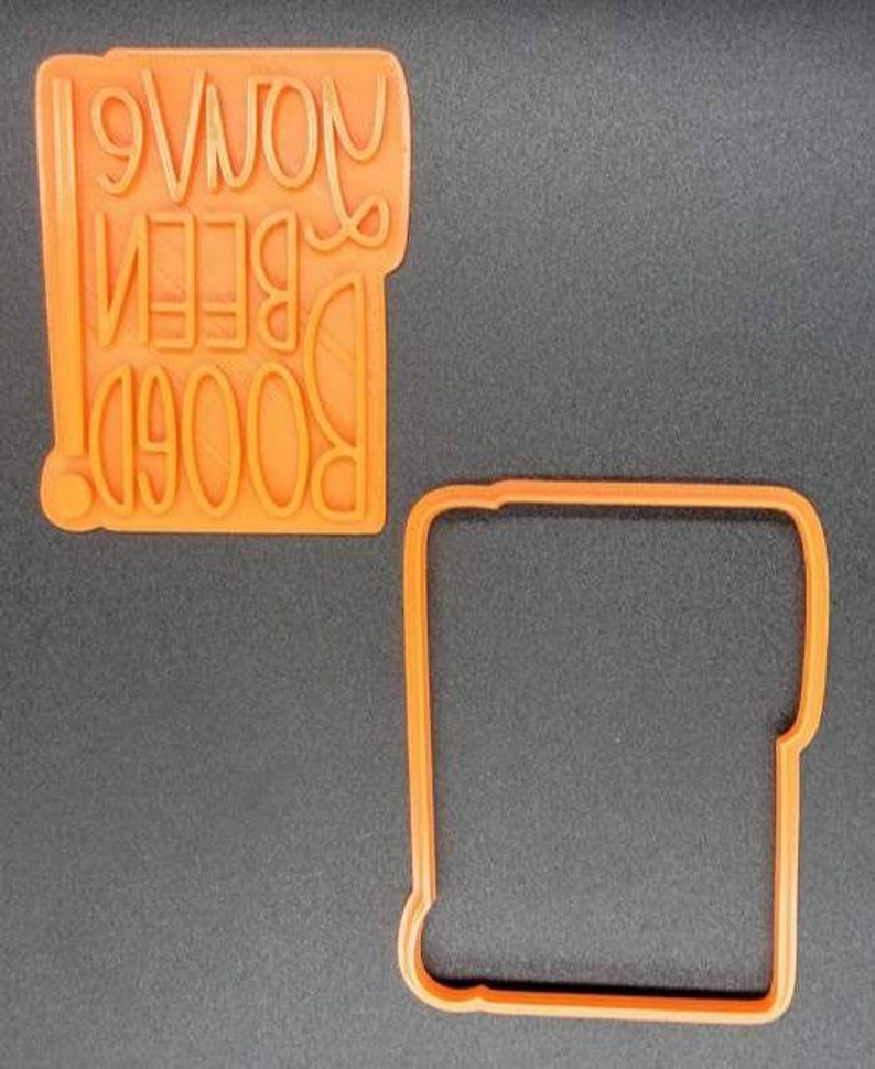 3D Printed You've Been Booed Cookie Cutters & Stamps SunshineT Shop