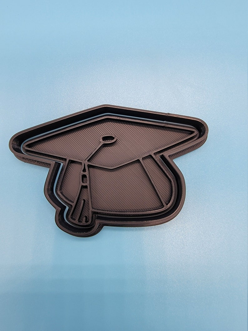 Graduation Cap cookie cutter and stamp SunshineT Shop