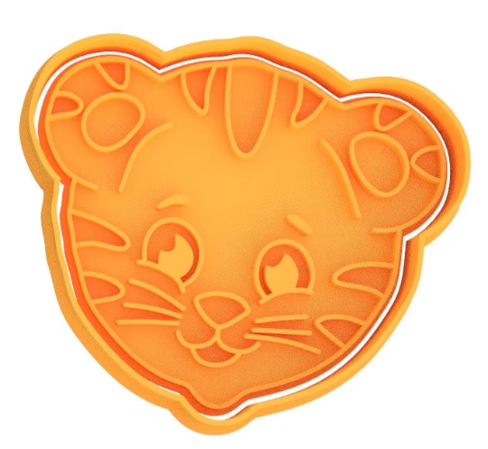 Daniel Tiger Neighborhood Cookie Cutter & Stamp