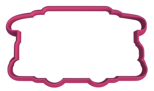 Daniel Tiger Neighborhood Cookie Cutter & Stamp