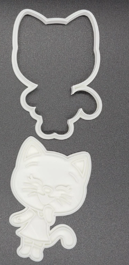 Plim Plim El Payaso Cookie Cutter & Stamp
