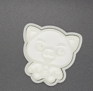 Plim Plim El Payaso Cookie Cutter & Stamp