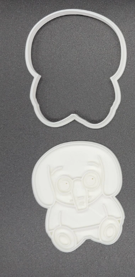 Plim Plim El Payaso Cookie Cutter & Stamp