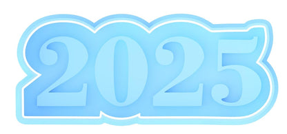 New Year's Eve 2025 Cookie Cutter & Stamp