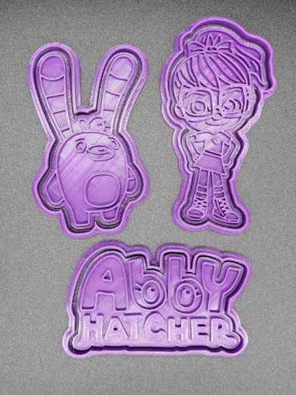 Abby Hatcher Cookie Cutter & Stamp