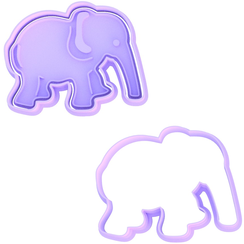 Animal Crackers Circus Animals Cookie Cutter & Stamp