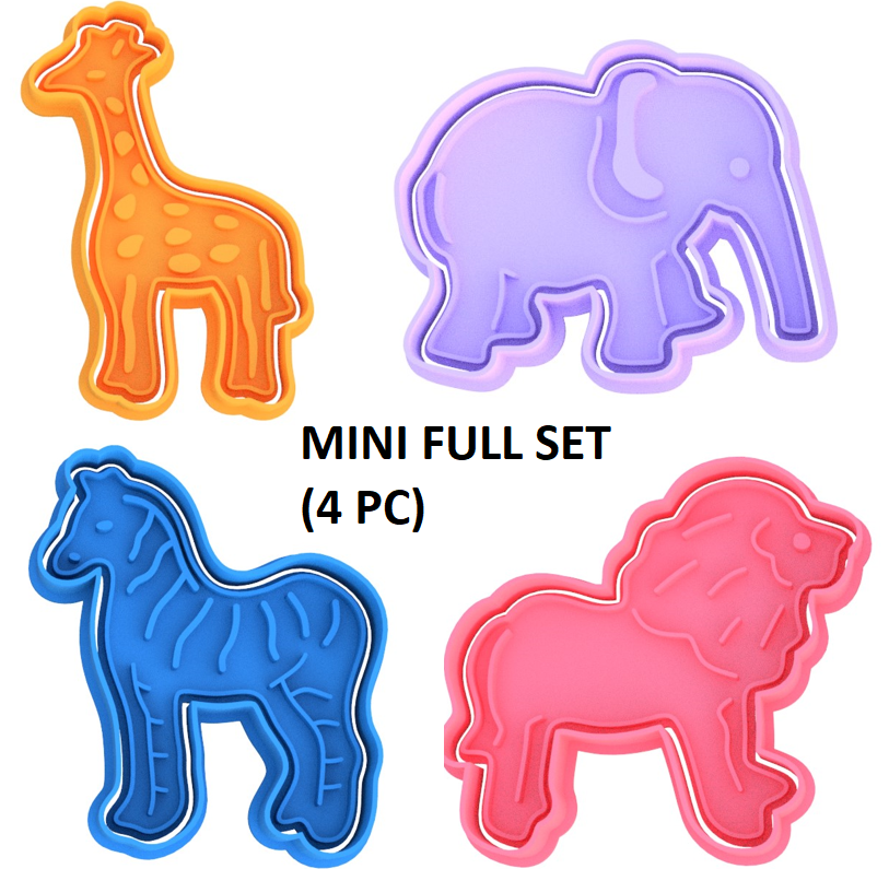 Animal Crackers Circus Animals Cookie Cutter & Stamp