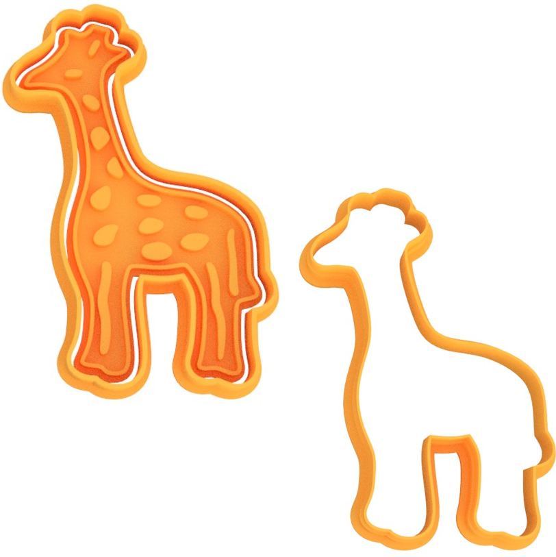 Animal Crackers Circus Animals Cookie Cutter & Stamp