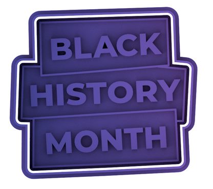 Black History Month Cookie Cutter & Stamp