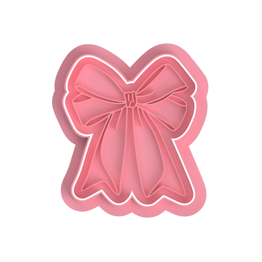 Ribbon Bow Cookie Cutter & Stamp