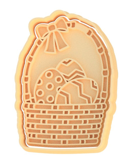Easter Egg Basket Cookie Cutter & Stamp