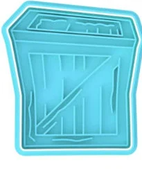 Fortnight Video game Cookie Cutter & Stamp