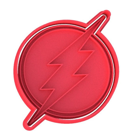 The Flash Cookie Cutter & Stamp