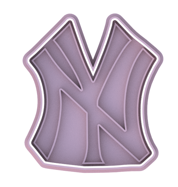 New York Yankees Cookie Cutter & Stamp