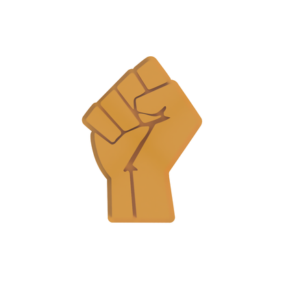 Raised Fist Cookie Cutter & Stamp