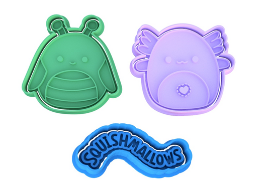 Squishmallow Cookie Cutter & Stamp