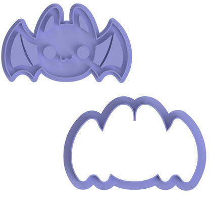 Halloween Bat Cookie Cutter & Stamp