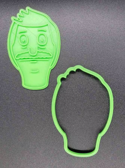 Bobs Burgers Cookie Cutter & Stamp