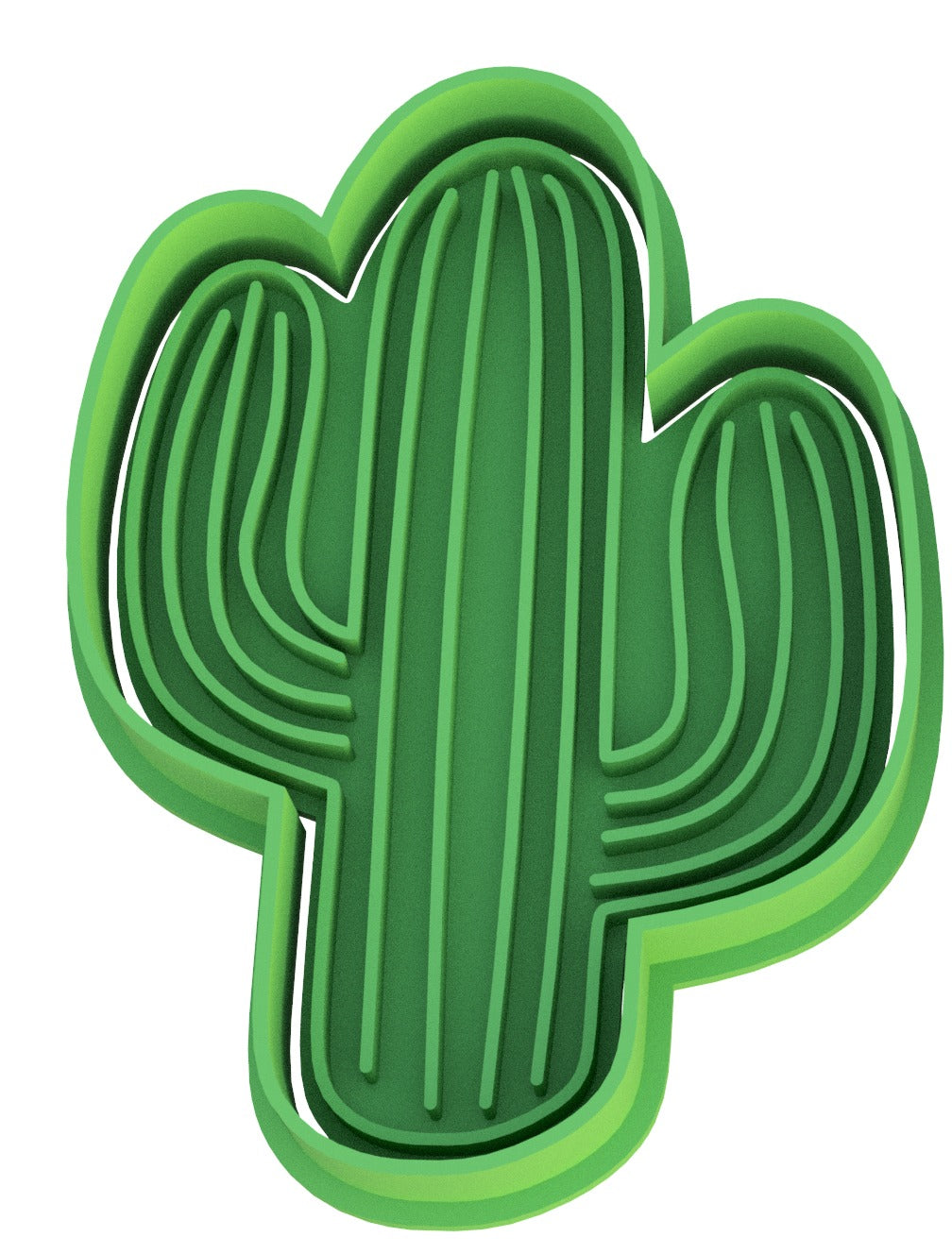 Cactus Cookie Cutter & Stamp