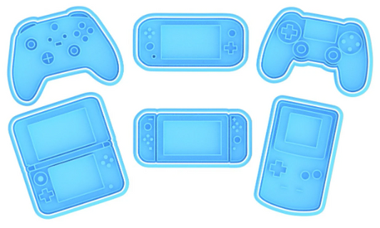 Video Game Controller Cookie Cutter & Stamp