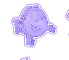 Bubble Guppies Cookie Cutter & Stamp