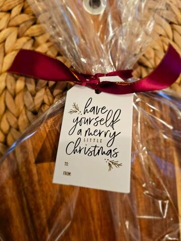 Personalized Engraved Cutting Charcuterie Board