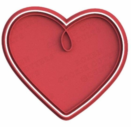 Love Truck Jar Valentine's Day Cookie Cutter & Stamp