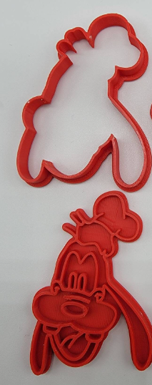 Disney Mickey Minnie Cookie Cutter & Stamp