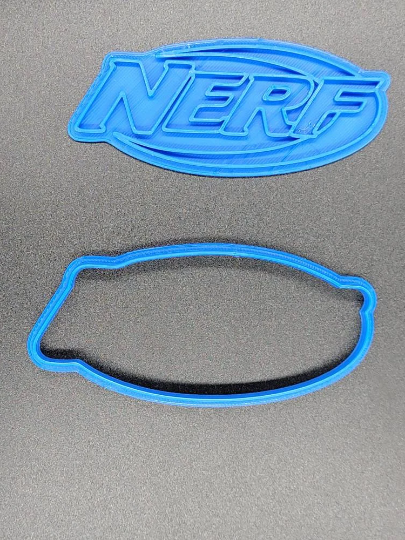 Nerf Dart Blaster Cookie Cutter & Stamp