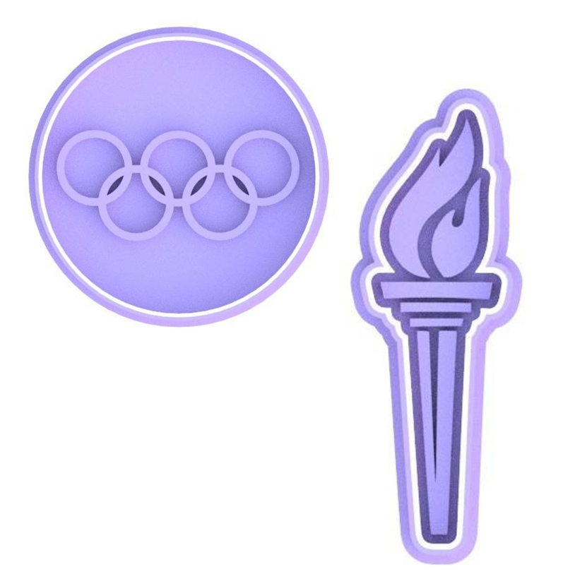 Olympics Cookie Cutters & Stamps