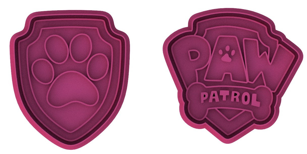 Paw Patrol Cookie Cutter & Stamp