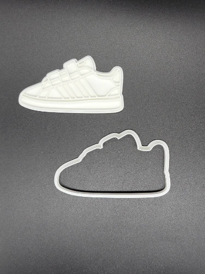 Adidas Sneaker Cookie Cutter & Stamp