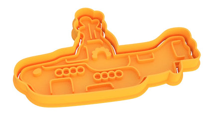 Beatles Yellow Submarine Cookie Cutter & Stamp