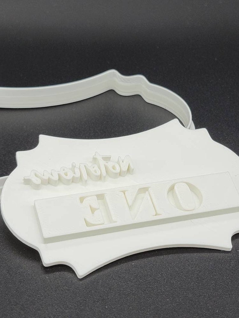 3D Notorious One Cookie Cutter & Stamp SunshineT Shop