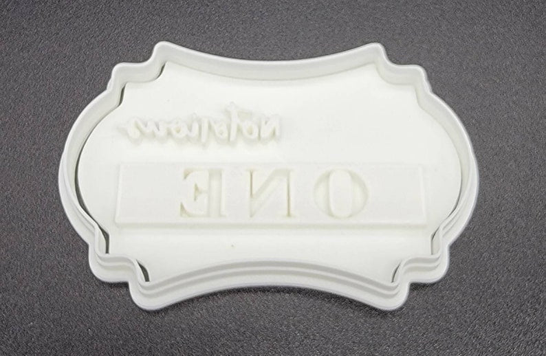 3D Notorious One Cookie Cutter & Stamp SunshineT Shop