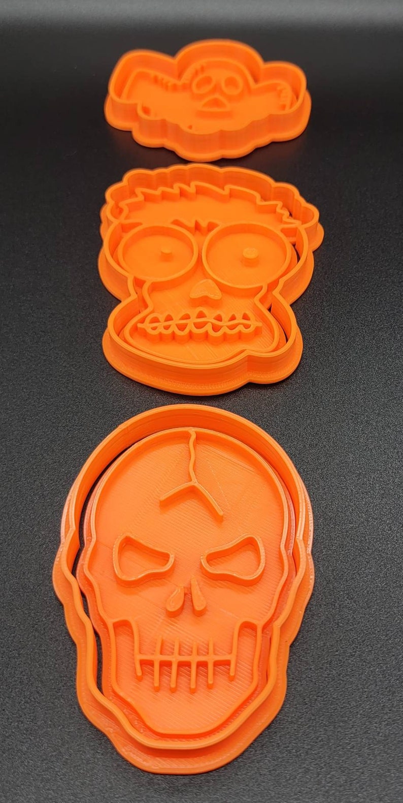 3D Printed Assorted Halloween Cookie Cutters & Stamps SunshineT Shop