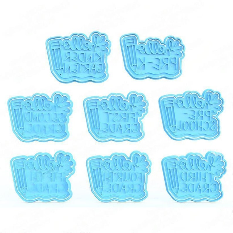 3D Printed Back to School Grades Cookie Cutter & Stamp SunshineT Shop