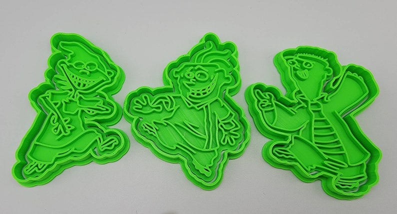 3D Printed Ed, Edd, and Eddy Cookie Cutters SunshineT Shop
