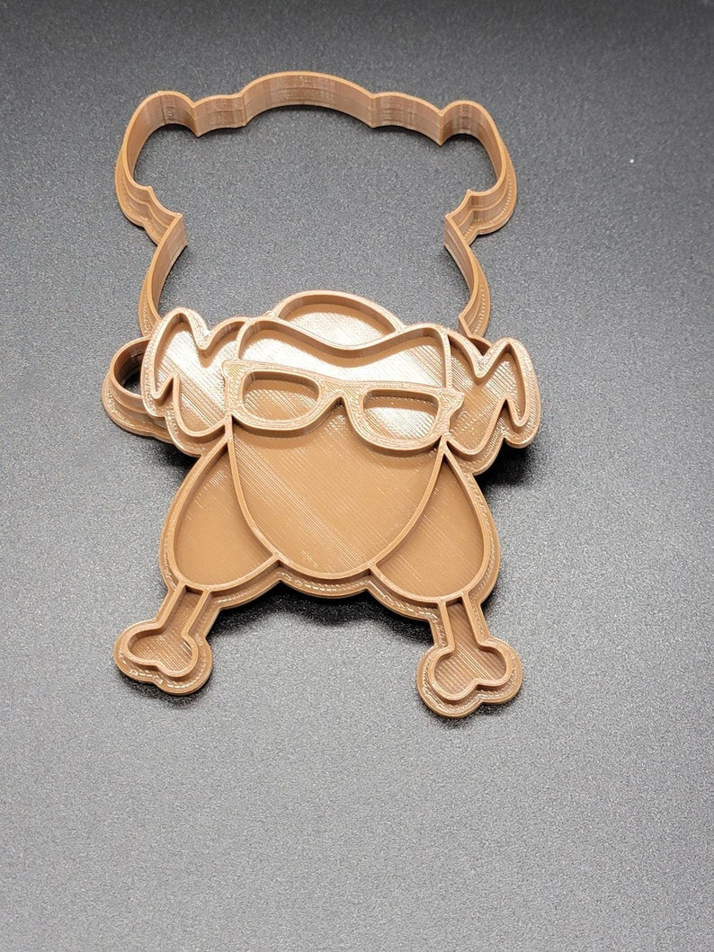 3D Printed Friendsgiving Cookie Cutter & Stamp SunshineT Shop