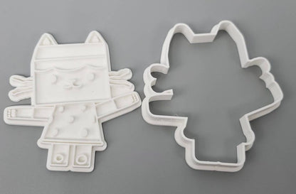 3D Printed Gabby's Dollhouse Cookie Cutters and Stamps SunshineT Shop