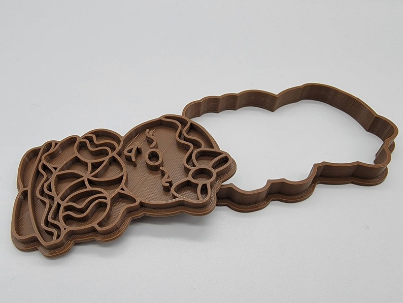 3D Printed Gingerbread Cookie Cutter & Stamp SunshineT Shop