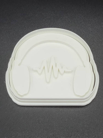 3D Printed Headphones Music Cookie Cutter SunshineT Shop