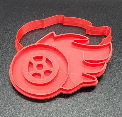 3D Printed Hot Wheels Cookie Cutter & Stamp SunshineT Shop