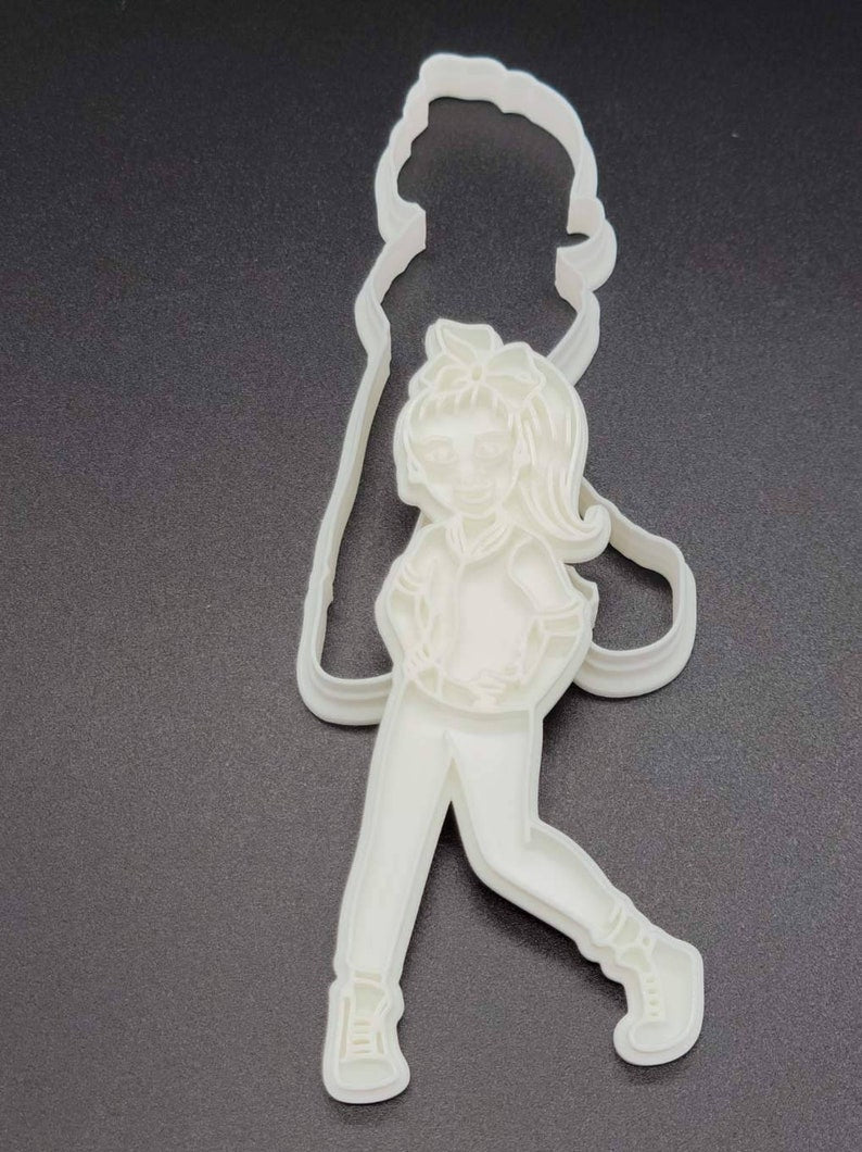 3D Printed Jojo Cookie Cutter & Stamp SunshineT Shop