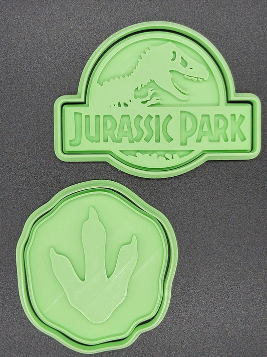 3D Printed Jurassic Park Cookie Cutter SunshineT Shop