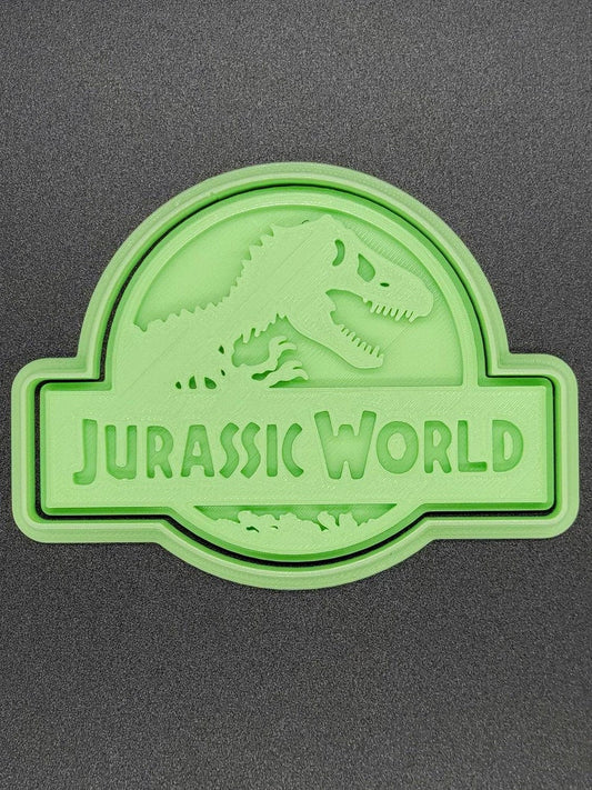 3D Printed Jurassic World Cookie Cutter & Stamp SunshineT Shop