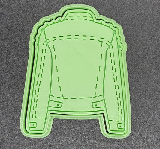3D Printed Leather Jacket Cookie Cutter & Stamp SunshineT Shop