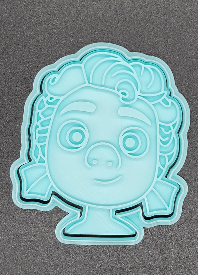 3D Printed Luca Cookie Cutters & Stamps SunshineT Shop