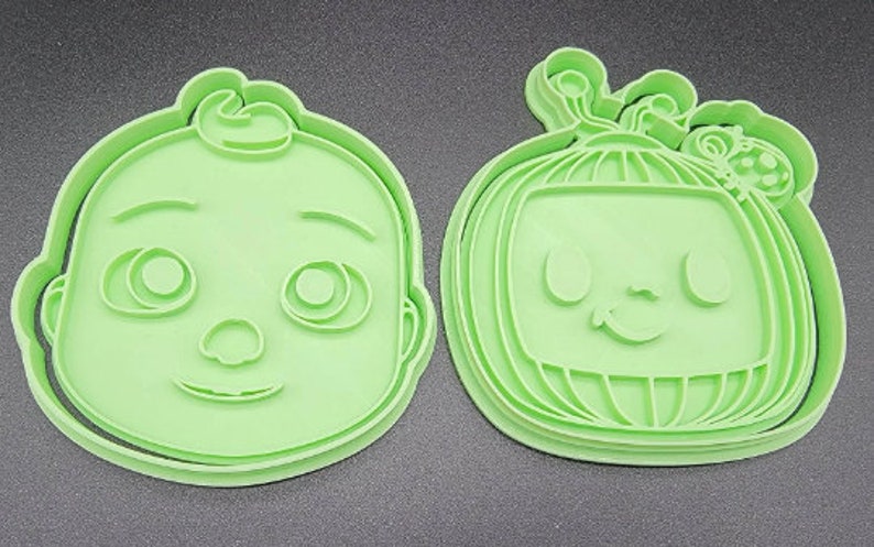 3D Printed Melon & Baby Cookie Cutter/Stamp SunshineT Shop