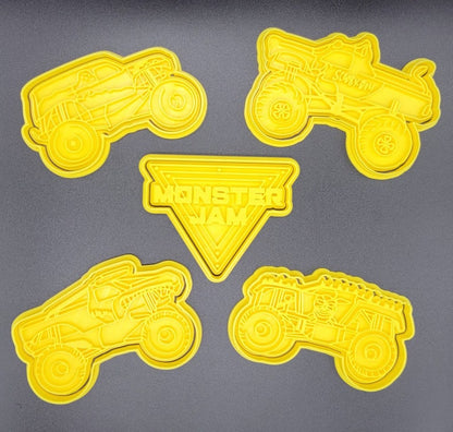3D Printed Monster Jam Cookie Cutters SunshineT Shop